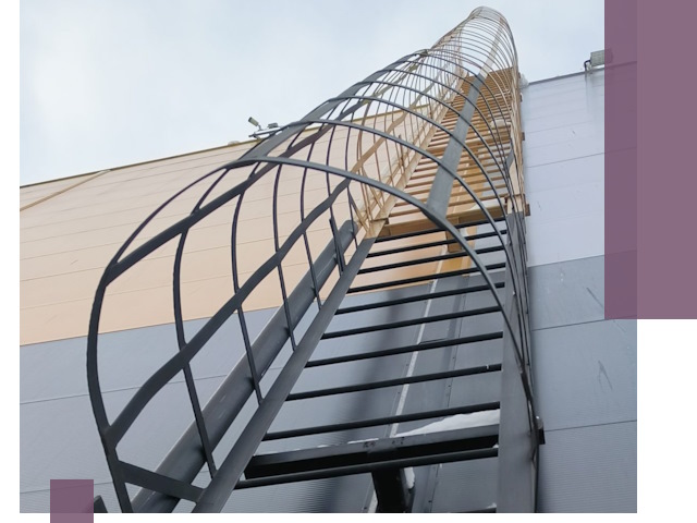 Изготовление и монтаж пожарных лестниц в Ефремах профессионально