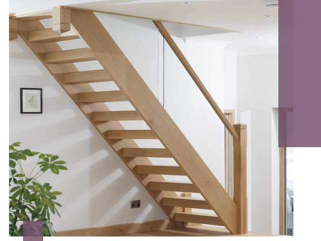 Изготовление деревянных лестниц под ключ в Ефремах для дома