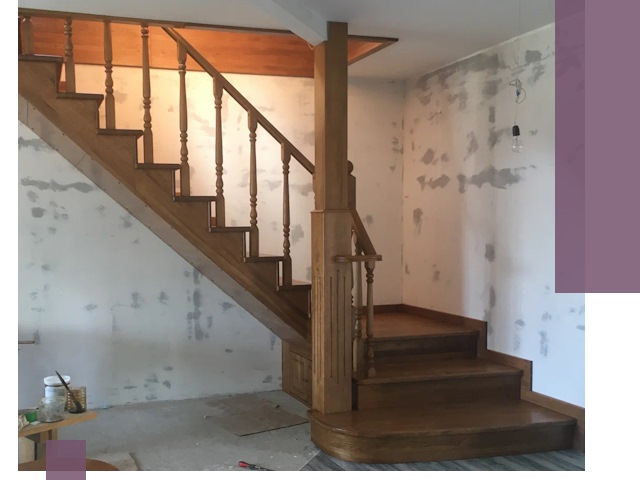 Ремонт деревянных лестниц в Ефремах: быстро и качественно