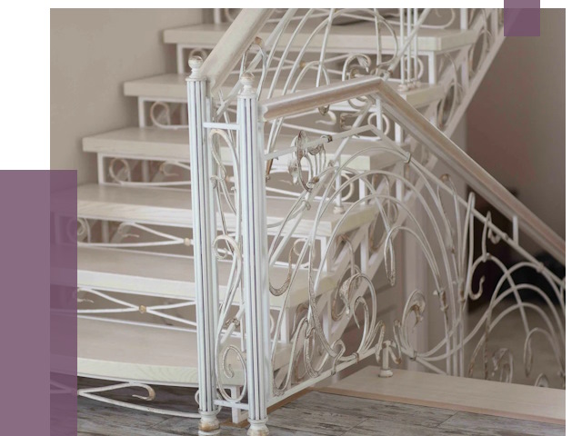 Изготовление кованых лестниц на заказ в Ефремах от 87083 руб. | ПРОЛЁТ-Фрм