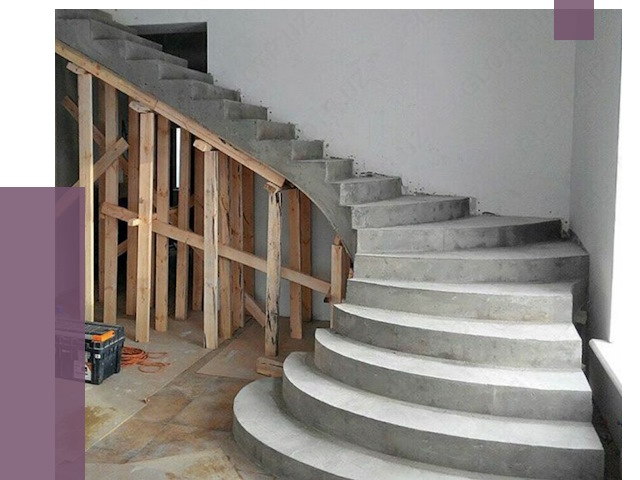Изготовление бетонных лестниц под ключ в Ефремах от 19978 руб. | ПРОЛЁТ-Фрм