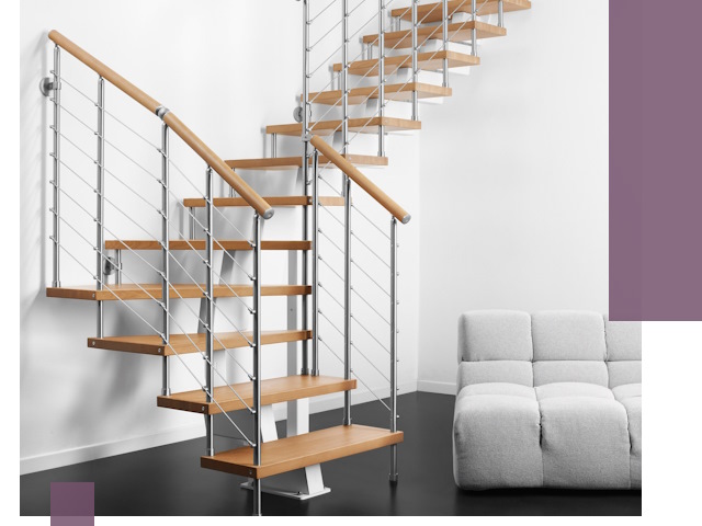 Модульные лестницы под ключ в Ефремах — монтаж и изготовление