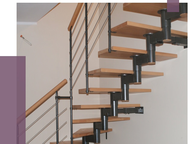 Изготовление модульных лестниц в Ефремах от 11526 руб. 