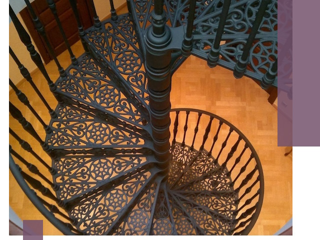 Винтовые лестницы под ключ в Ефремах: производство и монтаж