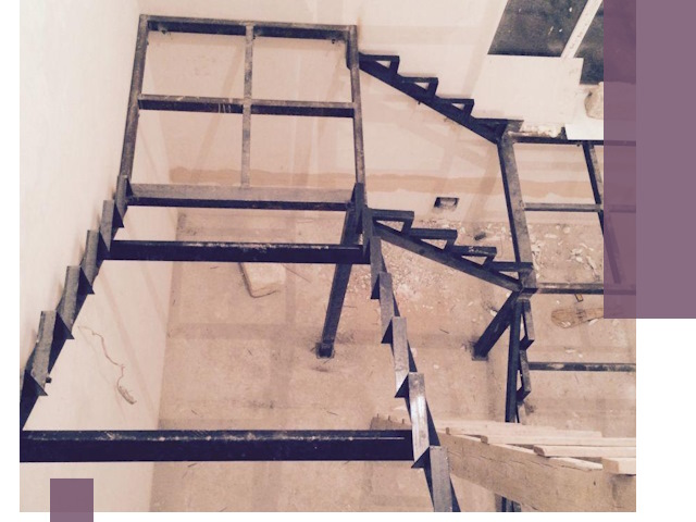 Монтаж лестниц на металлокаркасе в Ефремах быстро и качественно