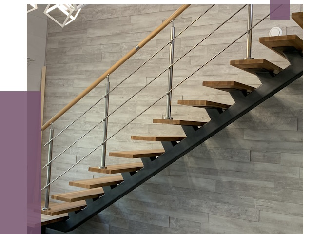 Изготовление лестниц на монокосоуре в Ефремах от 76325 руб. 