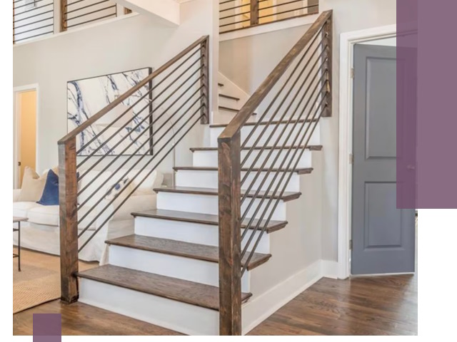 Лестницы для коттеджа под ключ в Ефремах — изготовление и монтаж