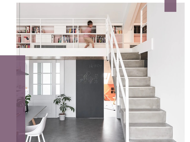 Лестницы для двухуровневой квартиры в Ефремах от 176726 руб. | ПРОЛЁТ-Фрм