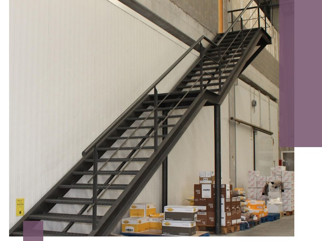 Лестницы для производства в Ефремах — изготовление и монтаж
