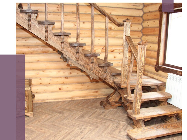 Лестницы в баню в Ефремах от 19158 руб. — изготовление | ПРОЛЁТ-Фрм