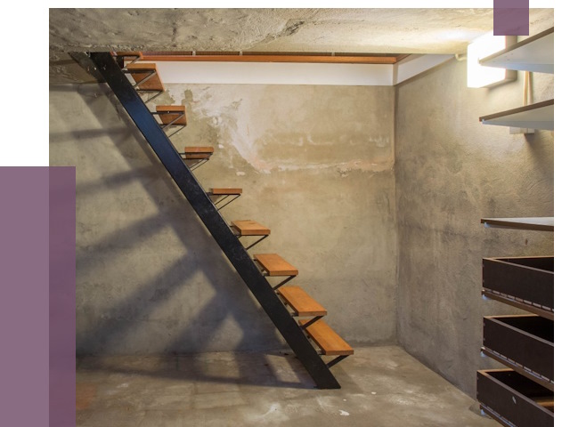 Лестницы в подвал в Ефремах от 13165 руб. — монтаж | ПРОЛЁТ-Фрм