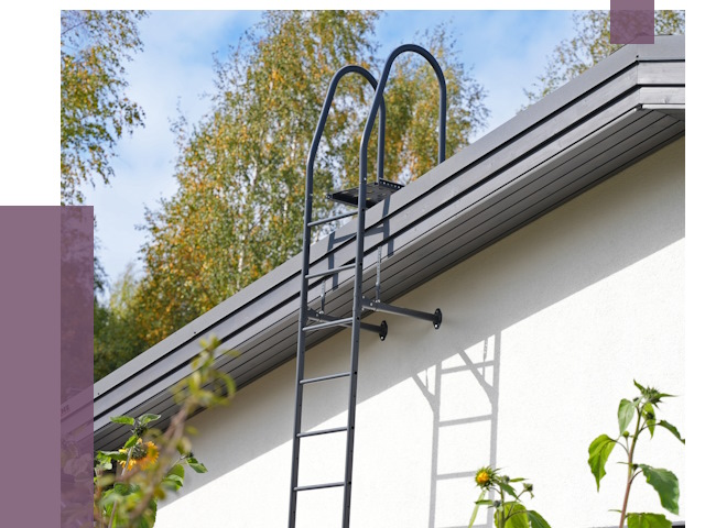 Лестницы на крышу в Ефремах от 19158 руб. — монтаж и монтаж ПРОЛЁТ-Фрм