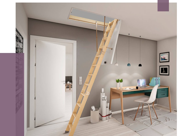 Чердачные лестницы в Ефремах — от 14599 руб. | ПРОЛЁТ-Фрм