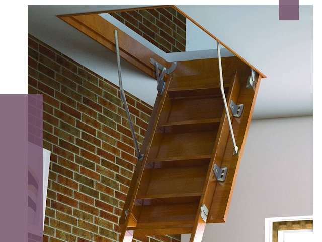 Установка чердачной лестницы в Ефремах от 7837 руб. | ПРОЛЁТ-Фрм