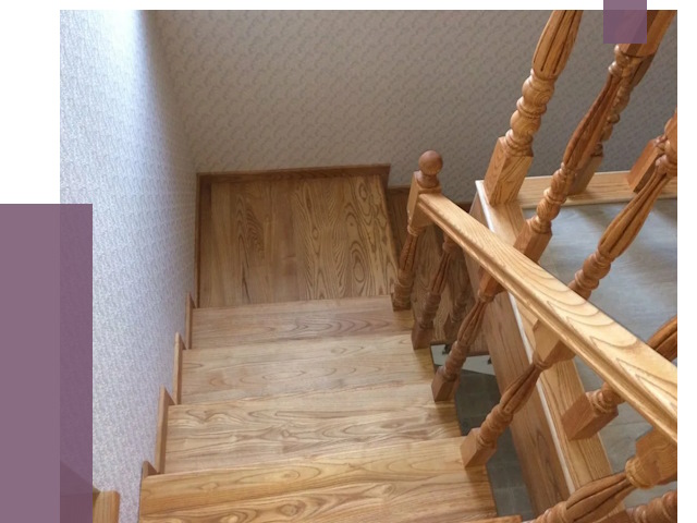 Сосновые лестницы в Ефремах под ключ от 8094 руб.  | ПРОЛЁТ-Фрм