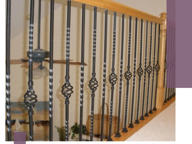 Изготовление и монтаж кованных перил в Ефремах под ключ
