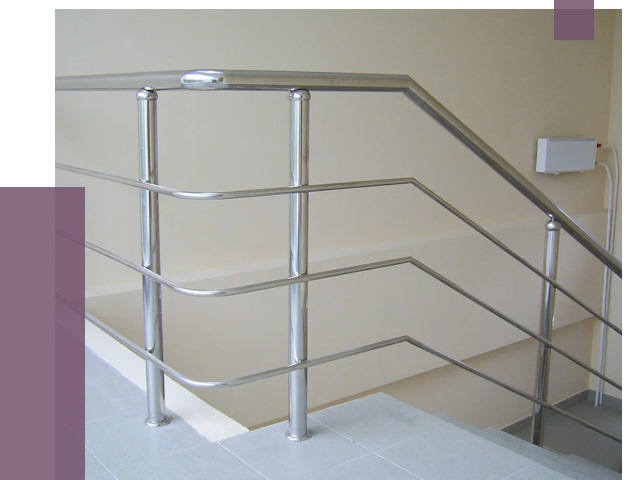 Алюминиевые перила в Ефремах от 6352 руб. под ключ | ПРОЛЁТ-Фрм