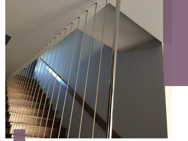 Тросовые перила под ключ в Ефремах — производство и монтаж