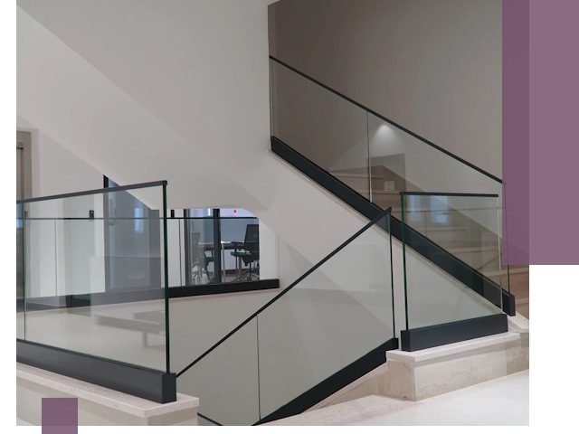 Стеклянные перила премиум-класса с установкой в Ефремах