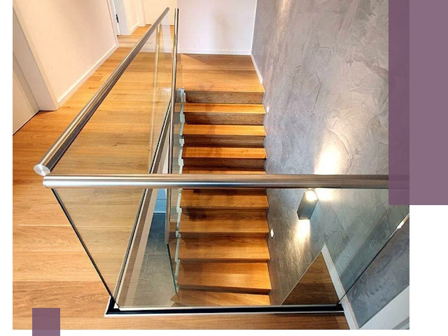 Перила для лестницы в доме — изготовление и монтаж в Ефремах