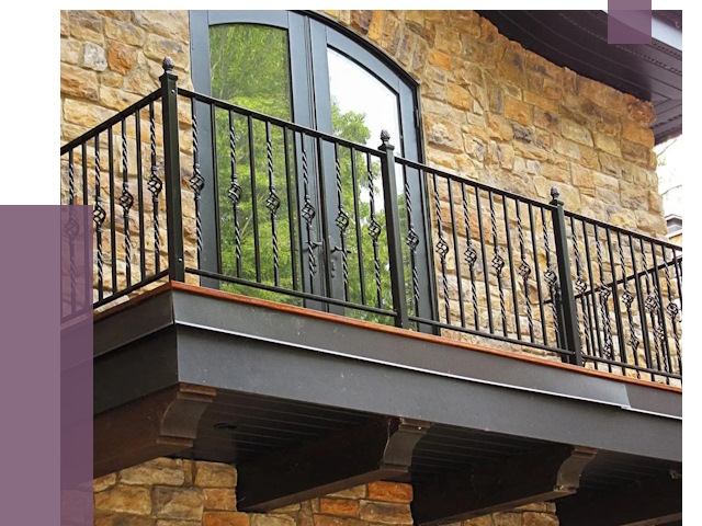 Балконные ограждения в Ефремах от 8042 руб. — купить | ПРОЛЁТ-Фрм
