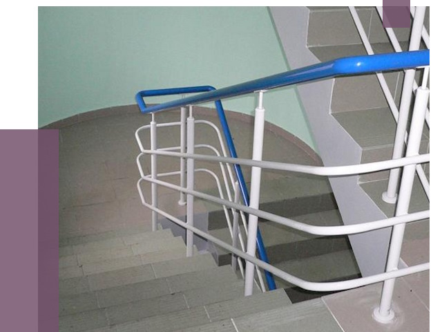 Перила в подъезде в Ефремах — установка и замена от 7428 руб. | ПРОЛЁТ-Фрм