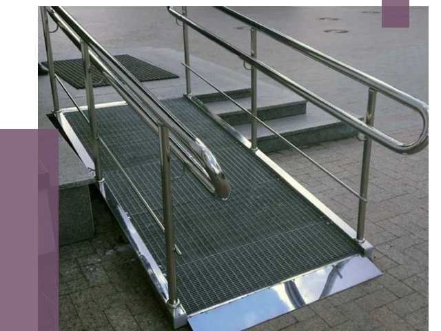 Монтаж пандусов для инвалидов в Ефремах от 8626 руб. под ключ | ПРОЛЁТ-Фрм