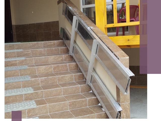 Откидные пандусы под ключ в Ефремах — монтаж и демонтаж