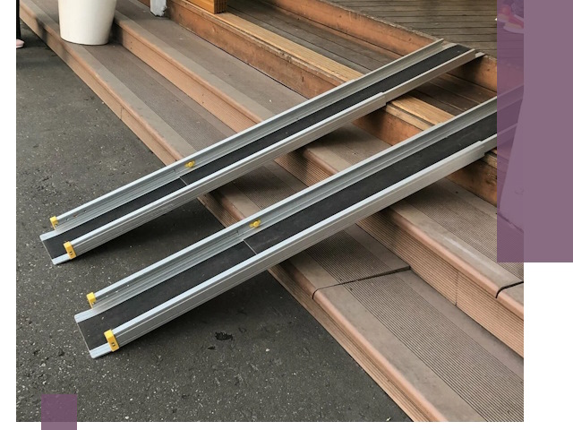 Телескопические пандусы под ключ в Ефремах — изготовление и монтаж