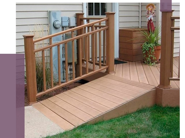 Пандус на крыльцо в Ефремах под ключ от 7786 руб.