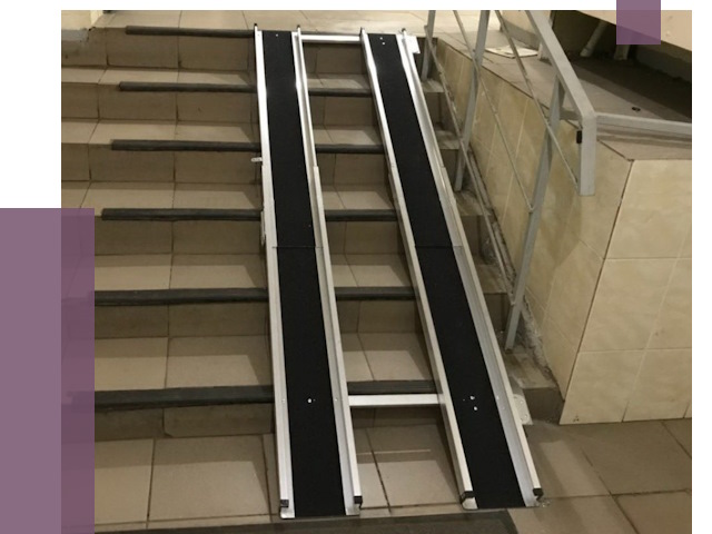 Установка пандуса в подъезд в Ефремах от 7991 руб. под ключ | ПРОЛЁТ-Фрм