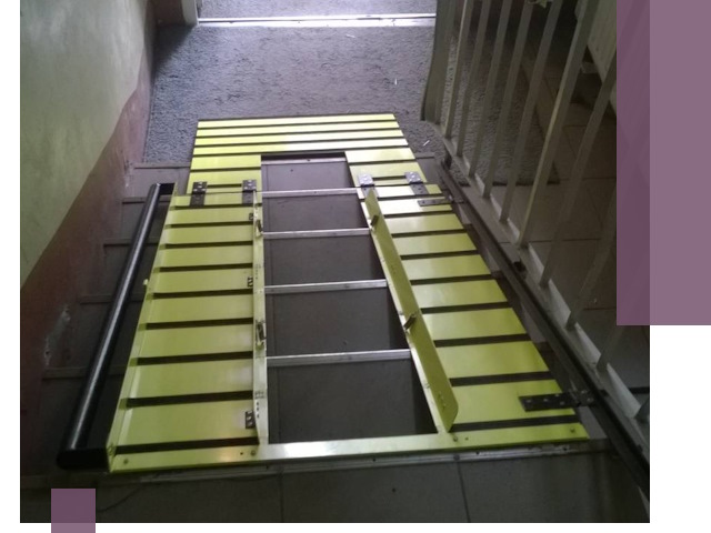 Профессиональный монтаж пандуса в подъезд в Ефремах