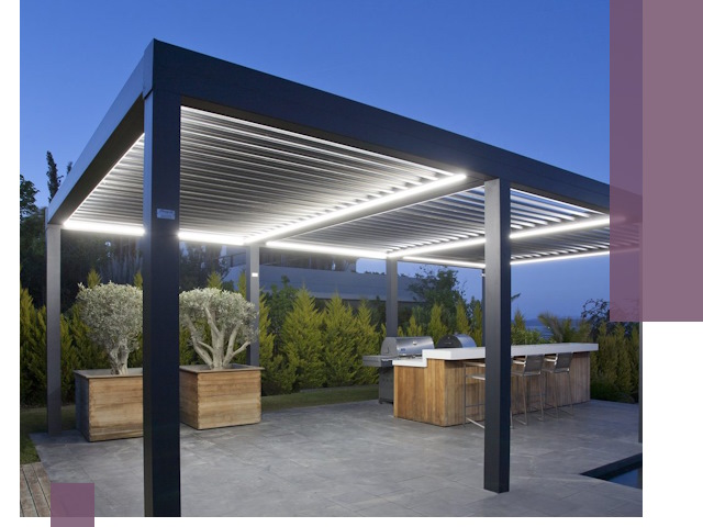 Навесы отдельно стоящие под ключ в Ефремах из металла и поликарбоната