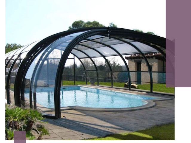 Навесы для бассейна в Ефремах: изготовление и монтаж под ключ