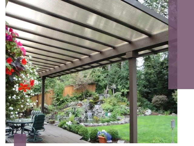 Навесы из поликарбоната под ключ в Ефремах быстро и надёжно