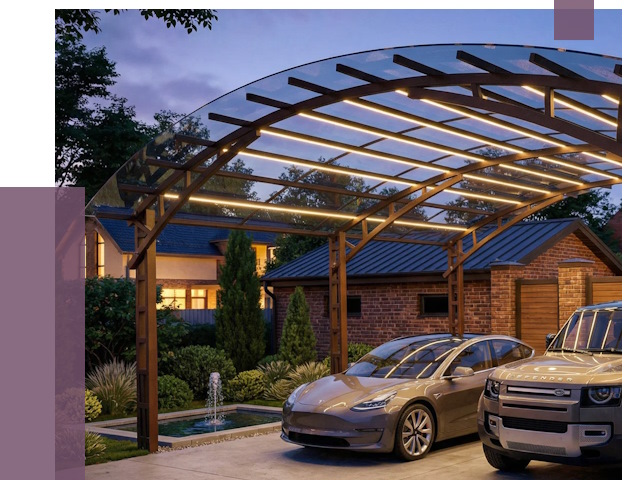 Металлические навесы в Ефремах от 12704 руб. под ключ — ПРОЛЁТ-Фрм