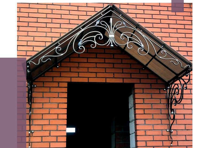 Металлические козырьки в Ефремах от 10706 руб. 