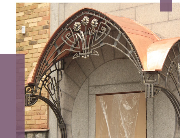 Арочные козырьки в Ефремах от 14599 руб. 