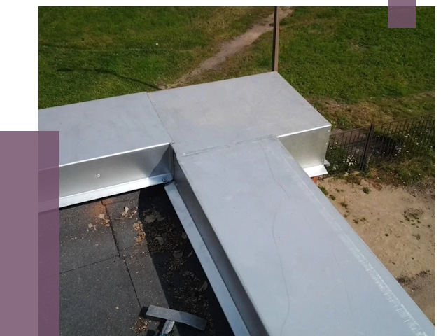 Оцинкованные парапеты в Ефремах от 8042 руб. | ПРОЛЁТ-Фрм