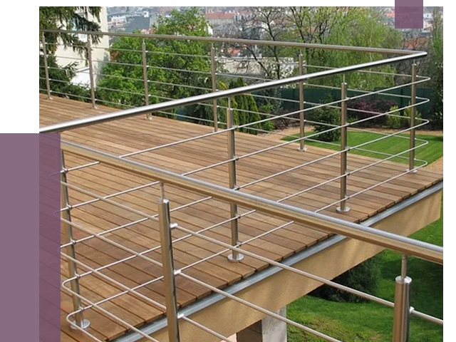 Алюминиевые парапеты в Ефремах под ключ от 7786 руб. 