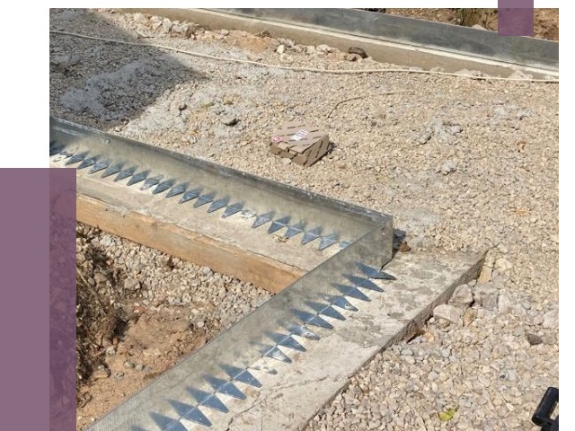 Нержавеющие бордюры в Ефремах от 4815 руб. под ключ | ПРОЛЁТ-Фрм