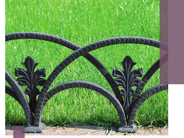 Декоративные металлические бордюры под ключ в Ефремах