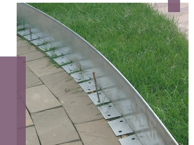 Металлические бордюры для тротуаров в Ефремах от 8708 руб.