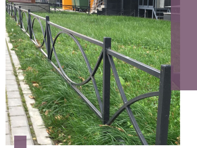 Газонные ограждения из металла в Ефремах — монтаж и продажа