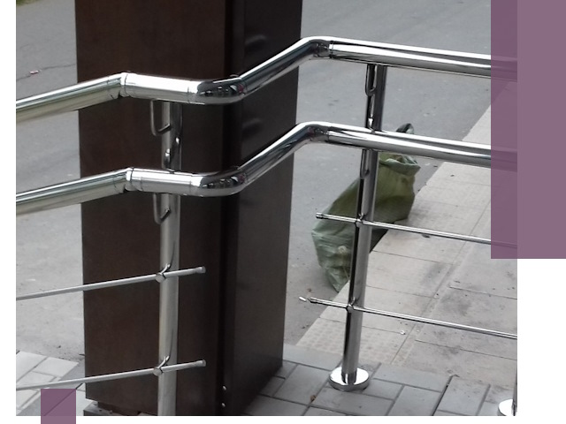 Монтаж поручней из нержавеющей стали в Ефремах качественно и быстро